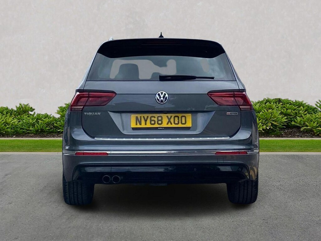 Volkswagen Tiguan 2.0 Tdi R-line Suv 4Motion Euro Grey #4