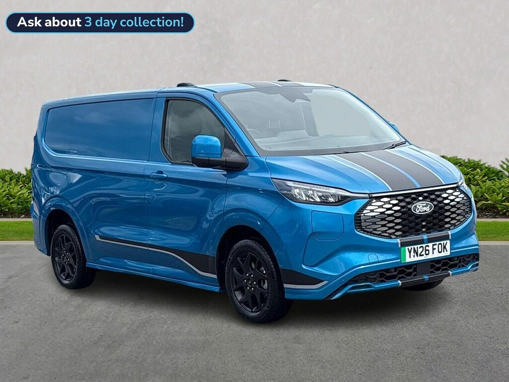 Ford Transit Custom 160Kw 65Kwh H1 Van Sport 
