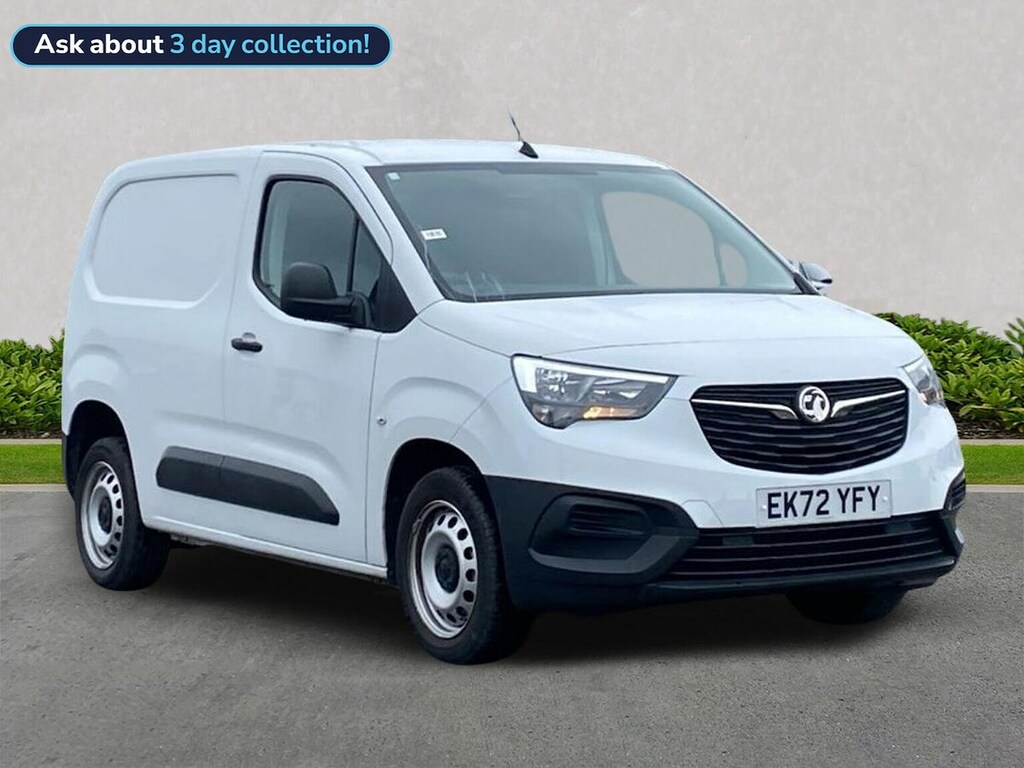 Vauxhall Combo 2300 1.5 Turbo D 100Ps H1 Dynamic Van 6 Speed 
