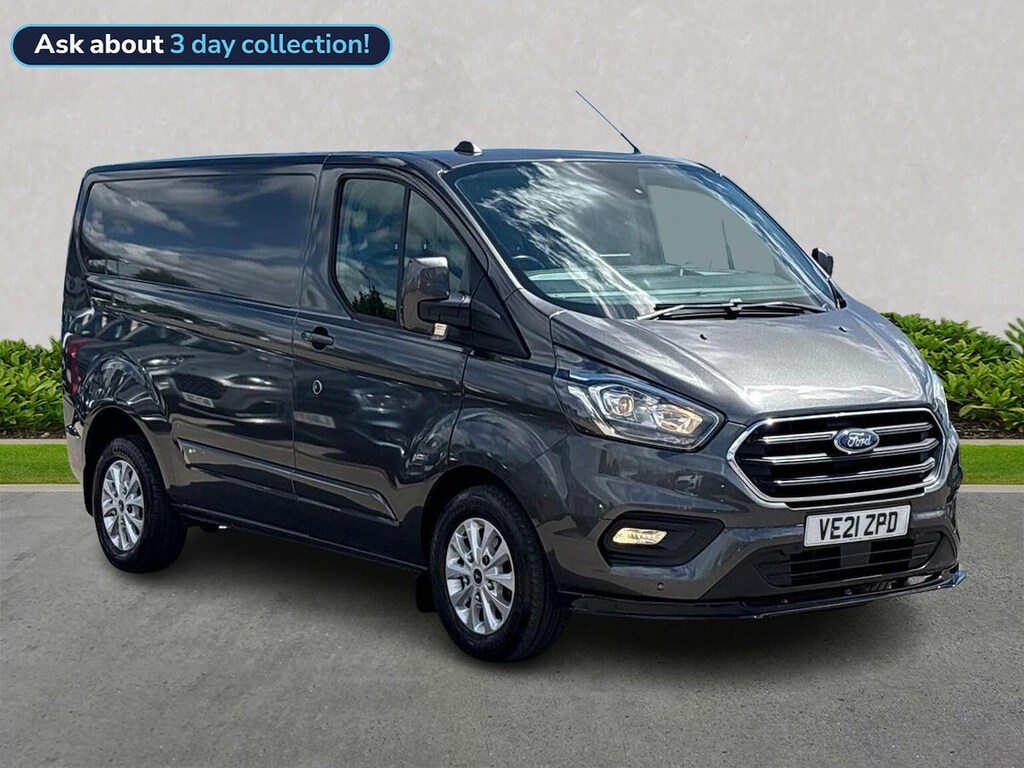 Ford Transit Custom 2.0 280 Ecoblue Limited Panel Van Manua Grey