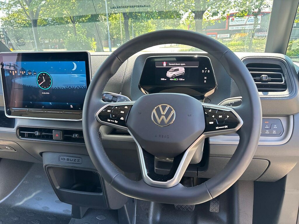 Volkswagen ID.Buzz Pro 79Kwh Commerce Panel Van 28 Black #9