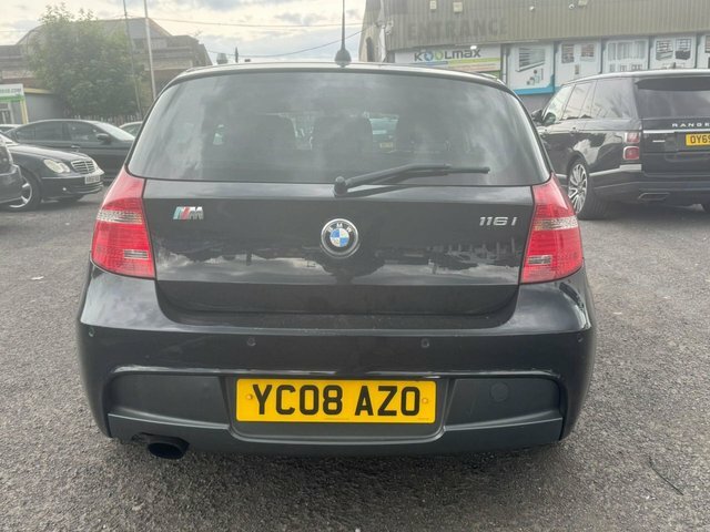 BMW 1 Series 123D M Sport Coupe Black #10