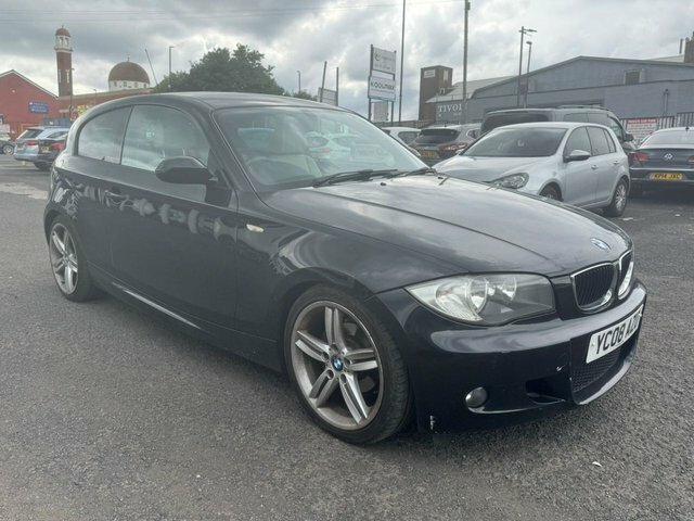 BMW 1 Series 123D M Sport Coupe Black #1