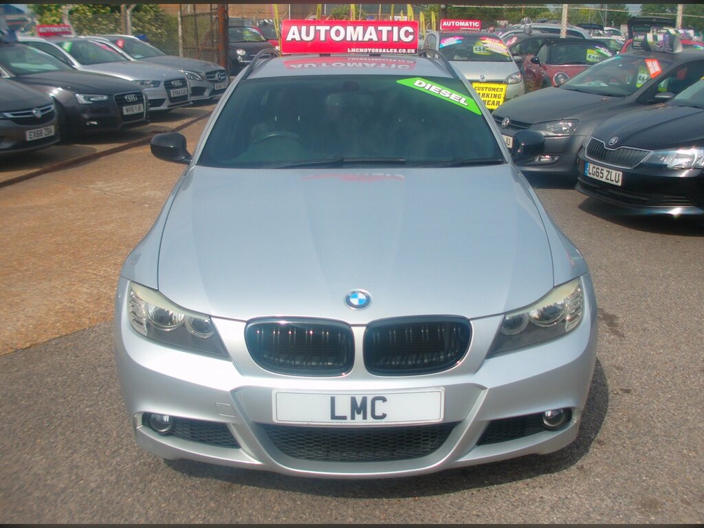 BMW 3 Series 2.0 318D M Sport Touring Steptronic Silver #2