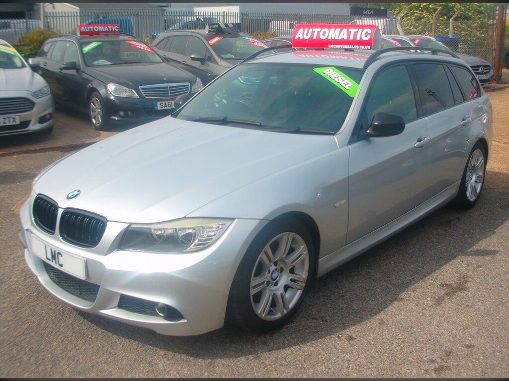 BMW 3 Series 2.0 318D M Sport Touring Steptronic Silver #3