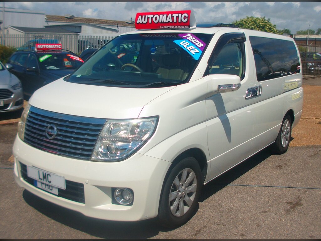 Nissan Elgrand 3.5 4Wd White #3