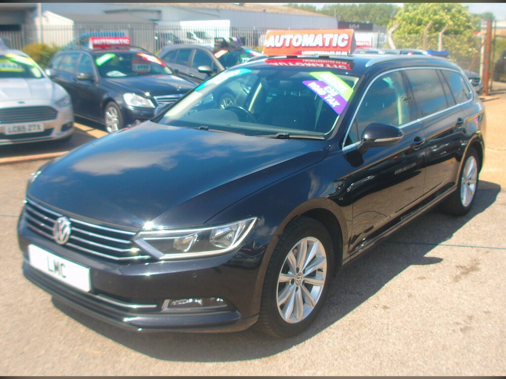 Volkswagen Passat 2.0 Tdi Bluemotion Tech Se Business Estate Die GF16HSL Black #3