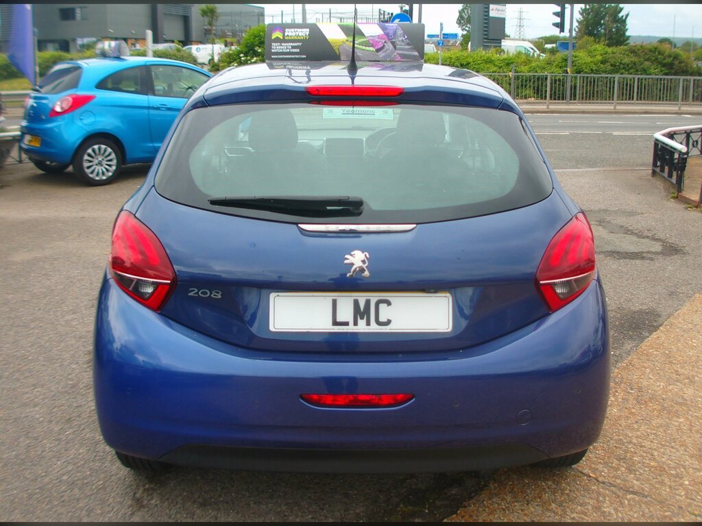 Peugeot 208 1.2 Puretech Active Hatchback Eu GY65GOP Blue #5
