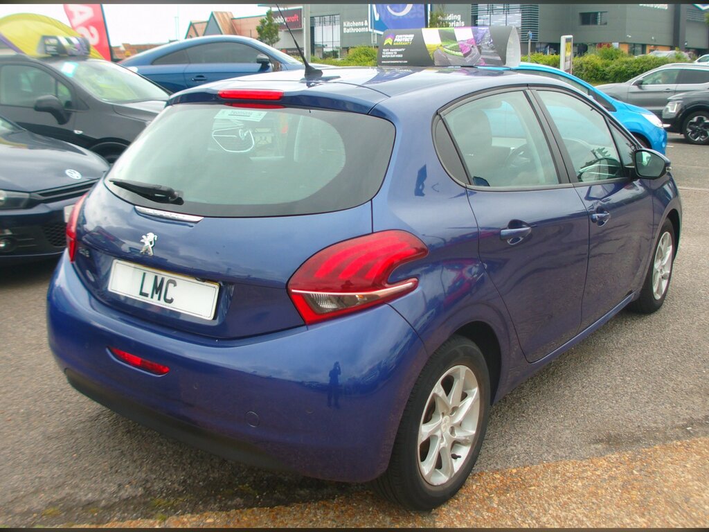 Peugeot 208 1.2 Puretech Active Hatchback Eu GY65GOP Blue #6