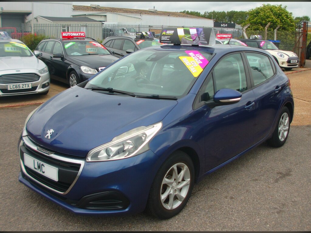 Peugeot 208 1.2 Puretech Active Hatchback Eu GY65GOP Blue #3