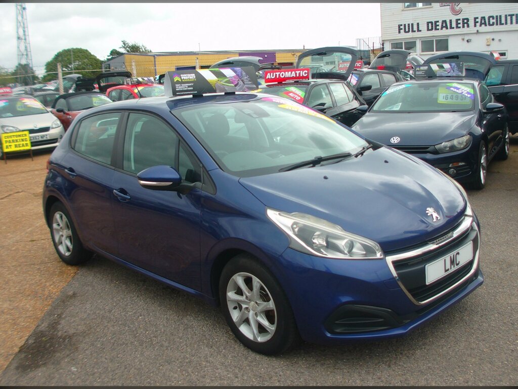Peugeot 208 1.2 Puretech Active Hatchback Eu GY65GOP Blue