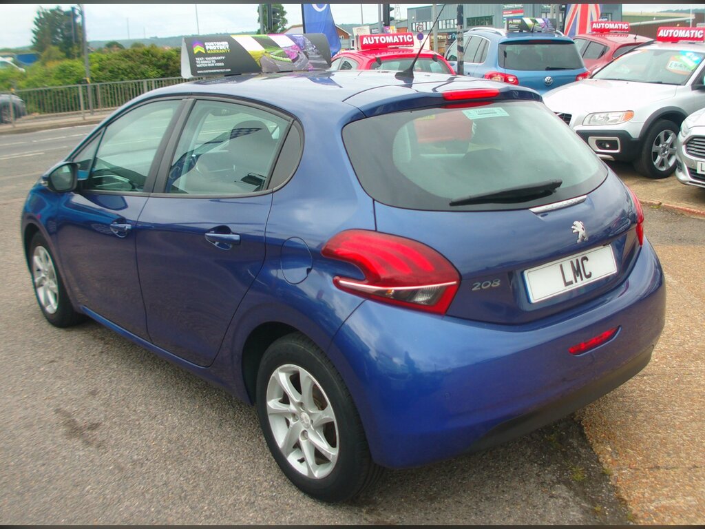Peugeot 208 1.2 Puretech Active Hatchback Eu GY65GOP Blue #4