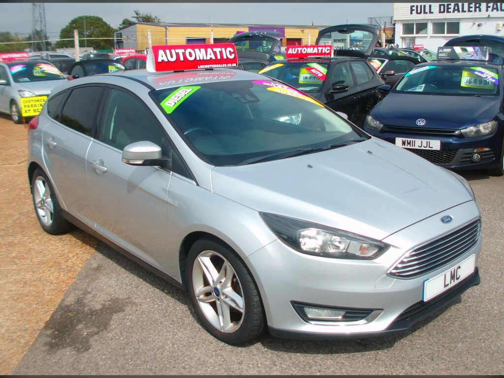 Ford Focus 1.5 Tdci Titanium Hatchback Powershift Silver