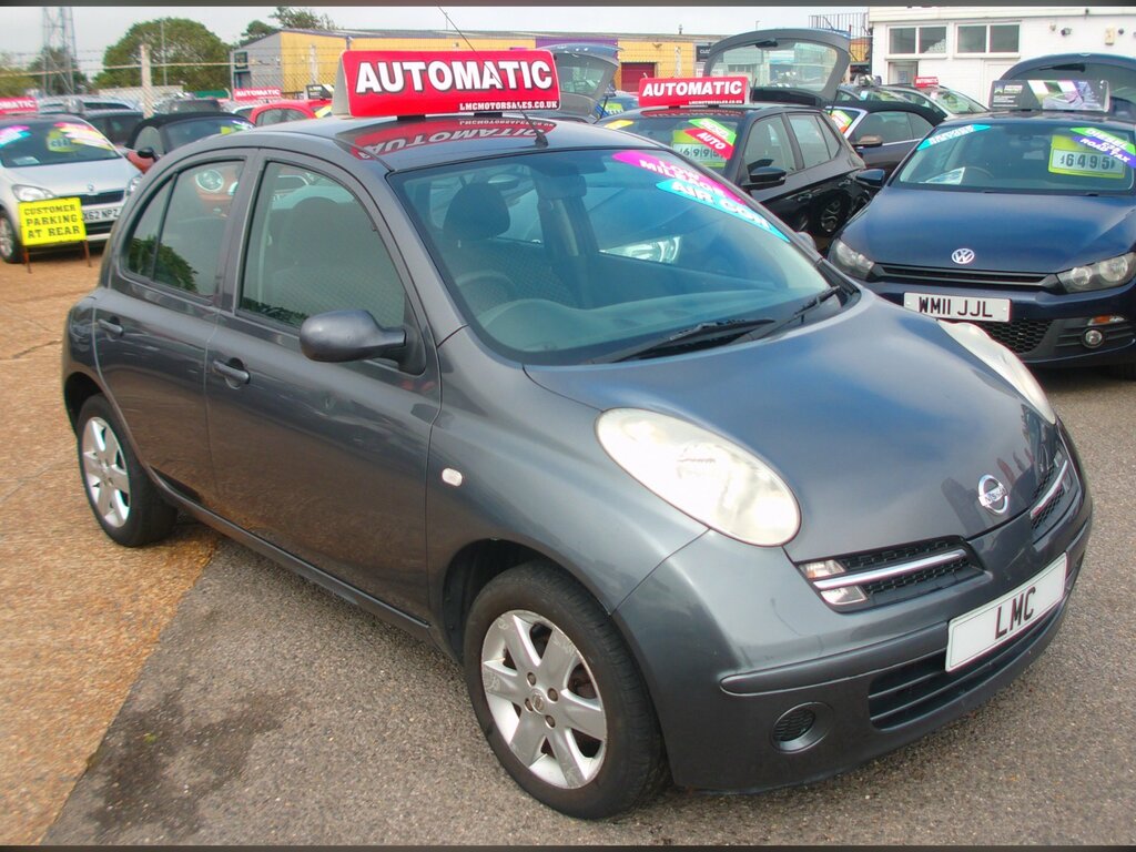 Nissan Micra 1.4 16V Se Hatchback 87 Bhp Grey