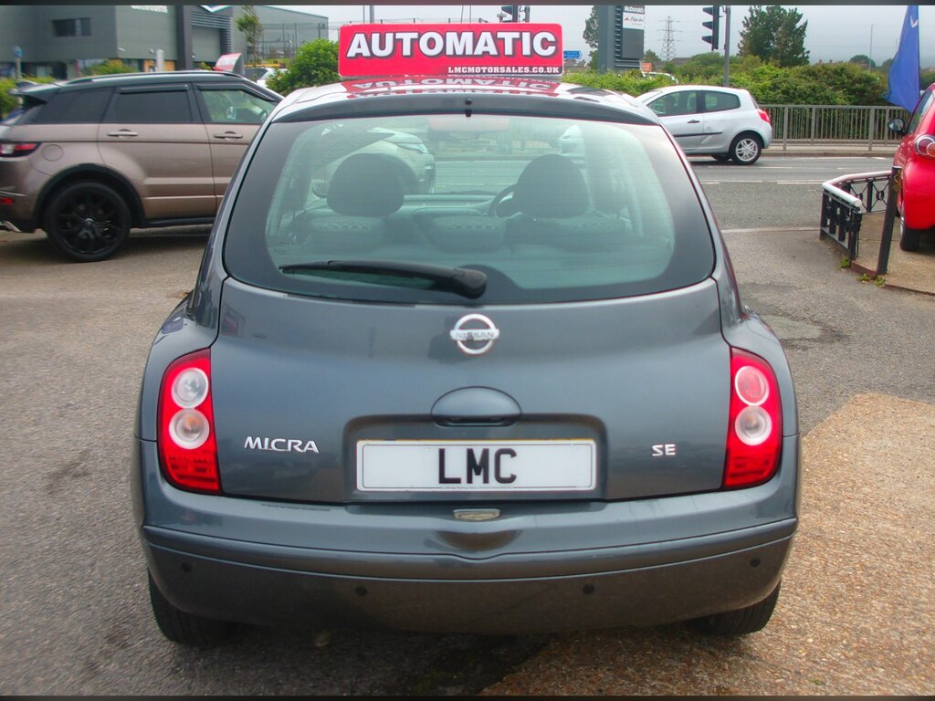 Nissan Micra 1.4 16V Se Hatchback 87 Bhp Grey #5