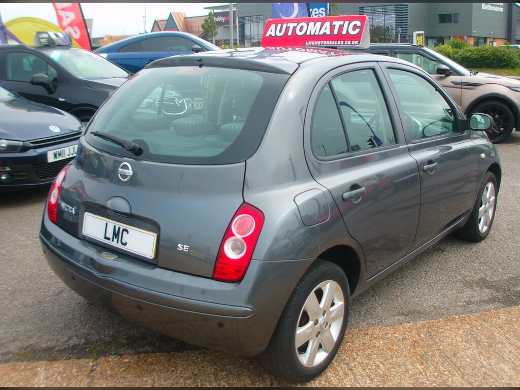 Nissan Micra 1.4 16V Se Hatchback 87 Bhp Grey #6