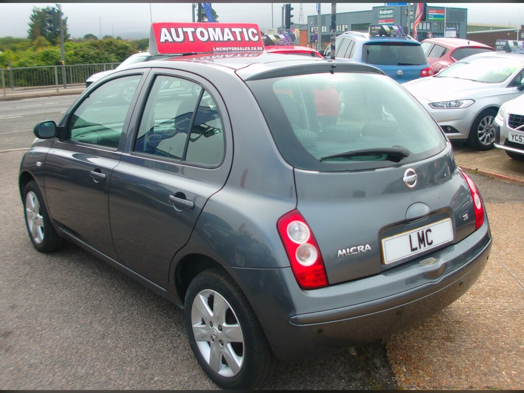 Nissan Micra 1.4 16V Se Hatchback 87 Bhp Grey #4