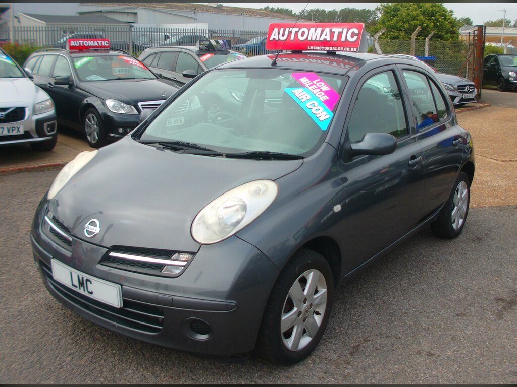 Nissan Micra 1.4 16V Se Hatchback 87 Bhp Grey #3