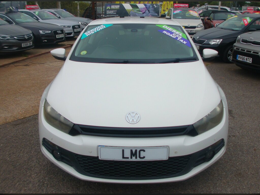 Volkswagen Scirocco 2.0 Tdi Bluemotion Tech Gt Hatchback Ma White #2