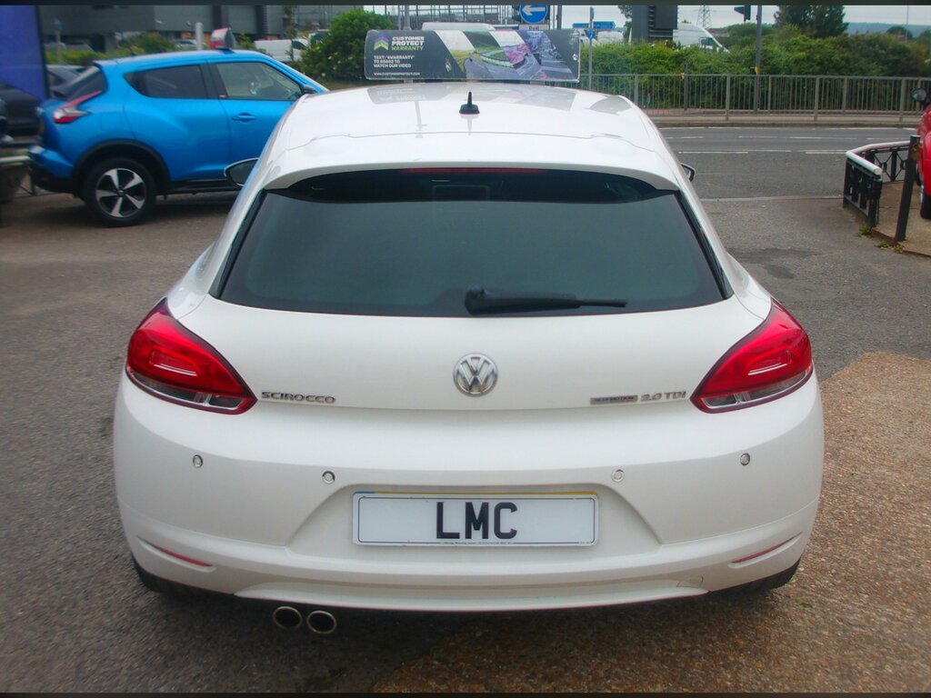 Volkswagen Scirocco 2.0 Tdi Bluemotion Tech Gt Hatchback Ma White #5