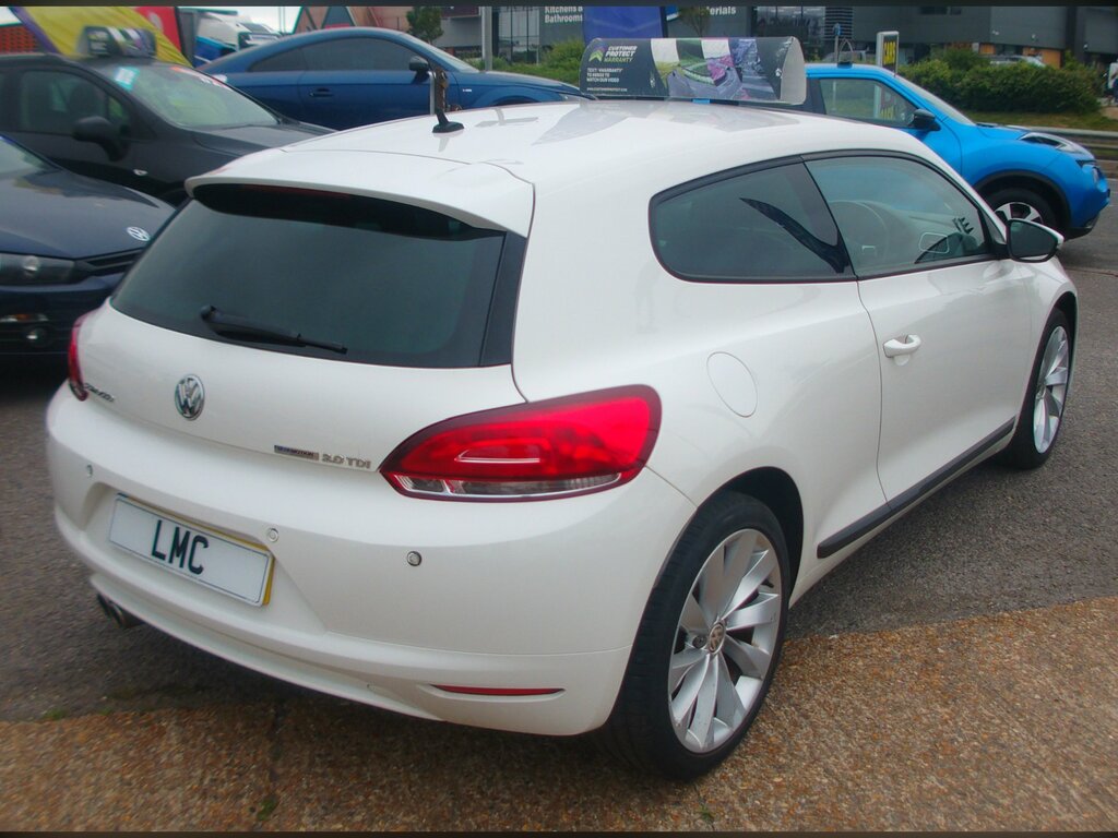 Volkswagen Scirocco 2.0 Tdi Bluemotion Tech Gt Hatchback Ma White #6