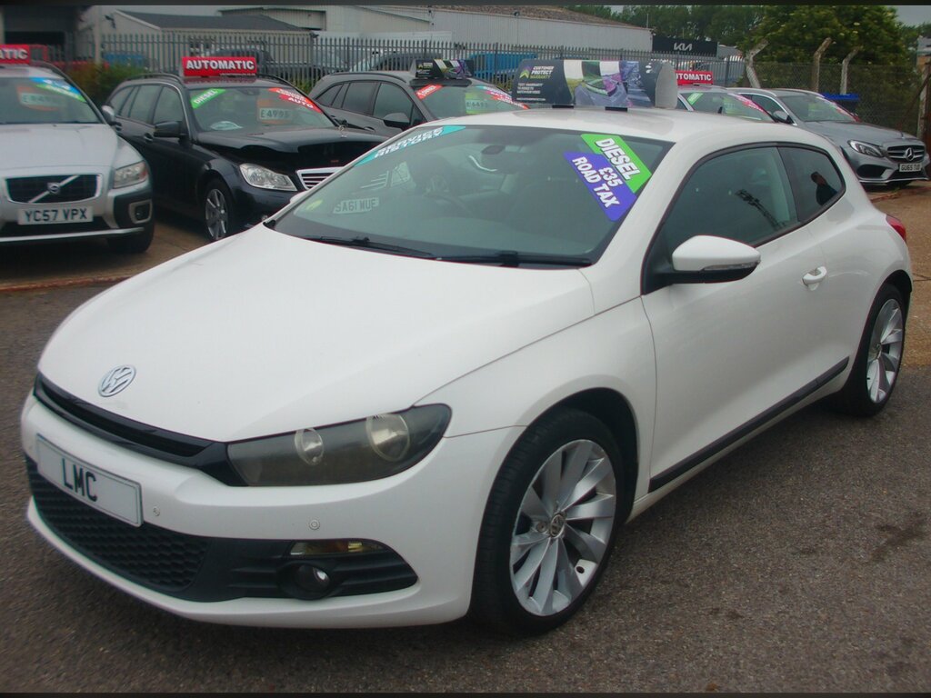 Volkswagen Scirocco 2.0 Tdi Bluemotion Tech Gt Hatchback Ma White #3