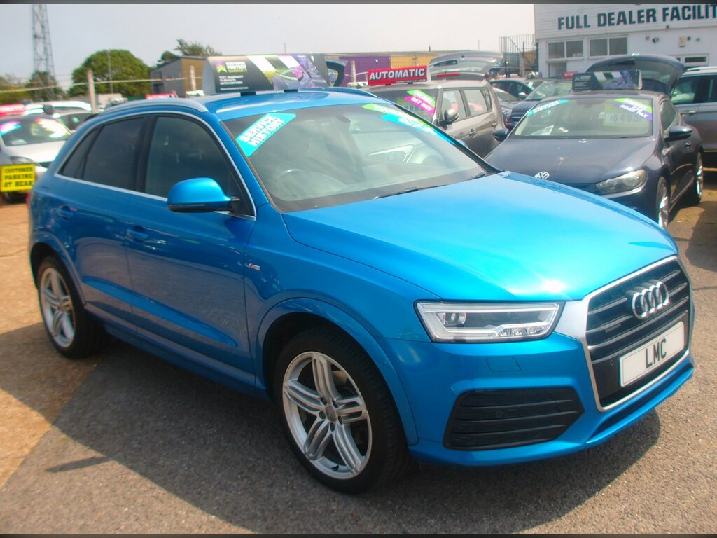 Audi Q3 2.0 Tdi S Line Plus Suv Quattro MF65YKH Blue