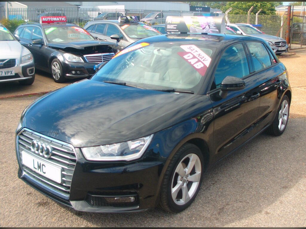 Audi A1 1.0 Tfsi Sport Sportback Euro 6 GV67HLK Black #3