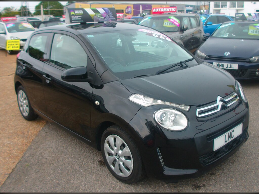Citroen C1 1.0 Vti Feel Hatchback Euro 6 S Black