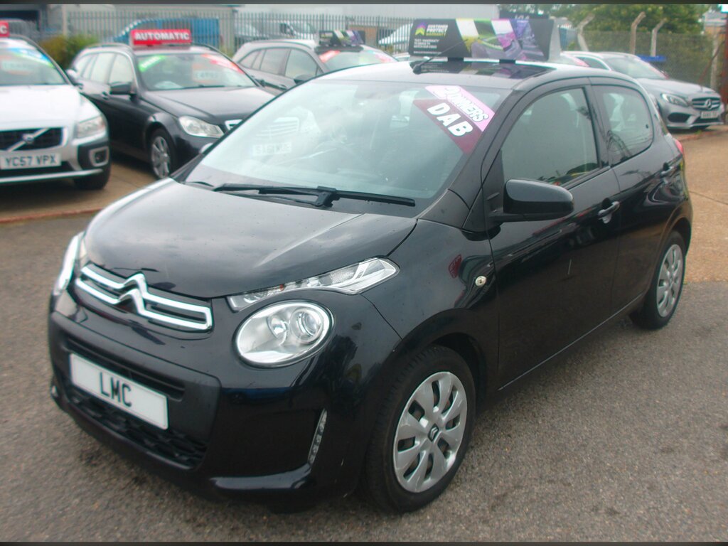 Citroen C1 1.0 Vti Feel Hatchback Euro 6 S Black #3