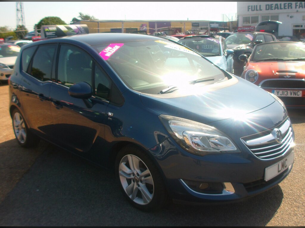 Vauxhall Meriva 1.4I Turbo Se Mpv Euro 6 Blue