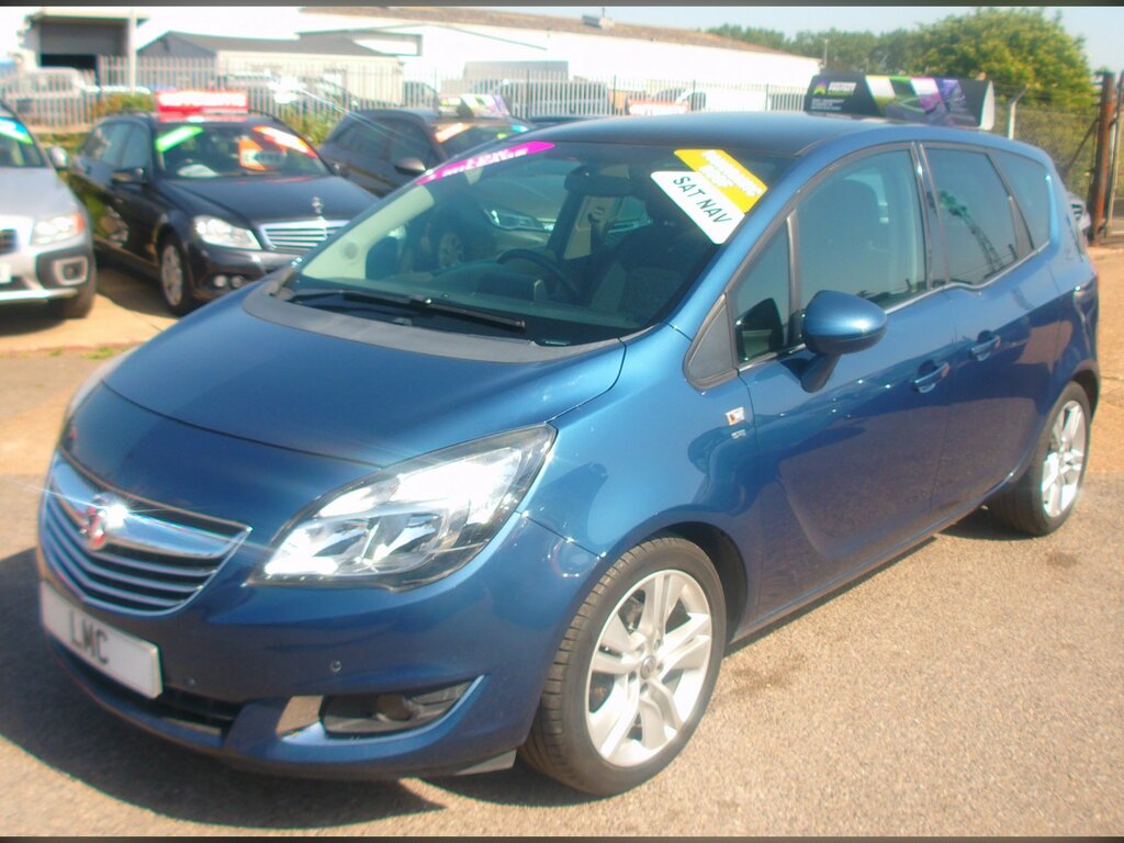 Vauxhall Meriva 1.4I Turbo Se Mpv Euro 6 Blue #3