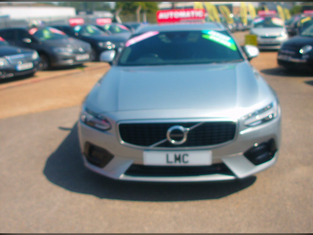 Volvo V90 Awd 2.0 D5 Powerpulse R-design Estate Die Silver #2