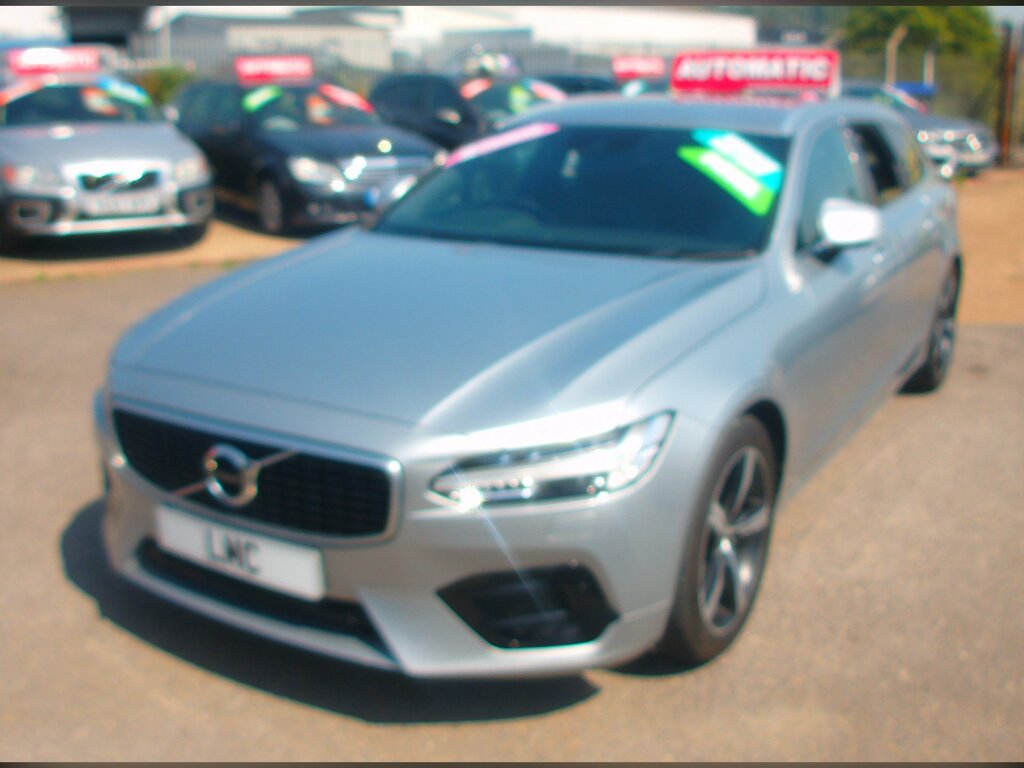 Volvo V90 Awd 2.0 D5 Powerpulse R-design Estate Die Silver #3
