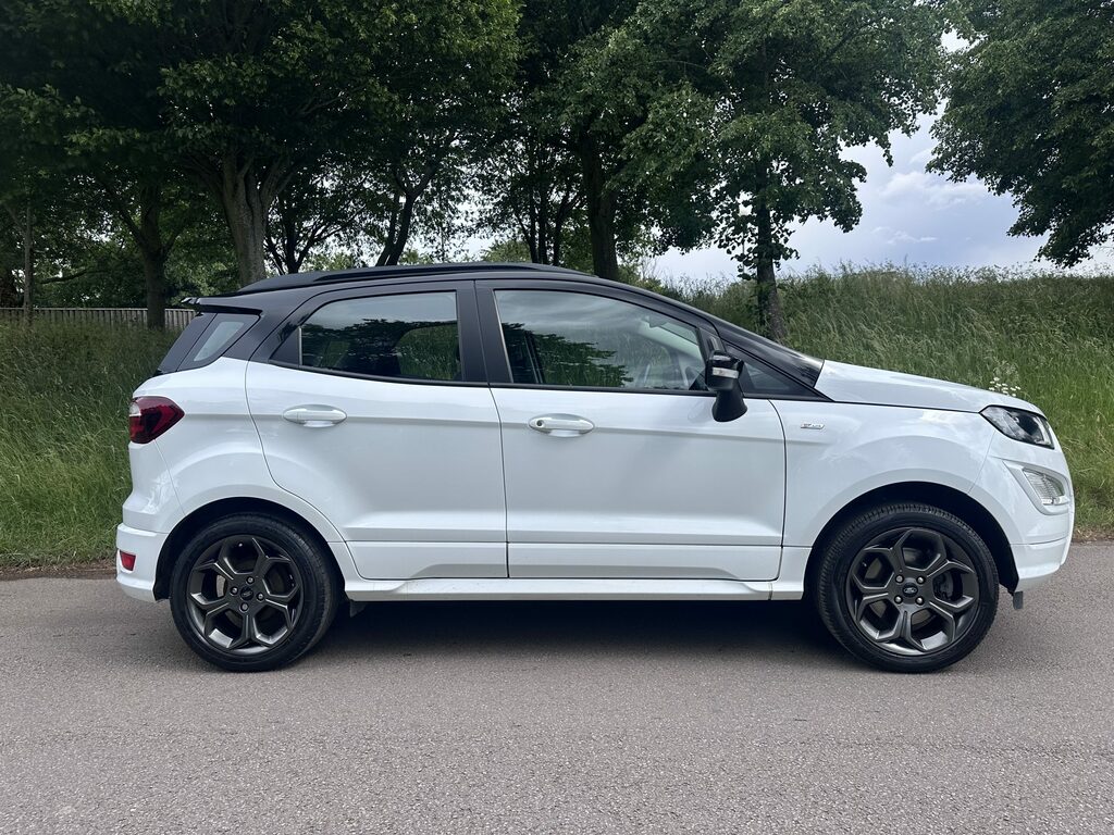 Ford Ecosport 1 0T Ecoboost St Line Euro 6 2019 White 3 White #3