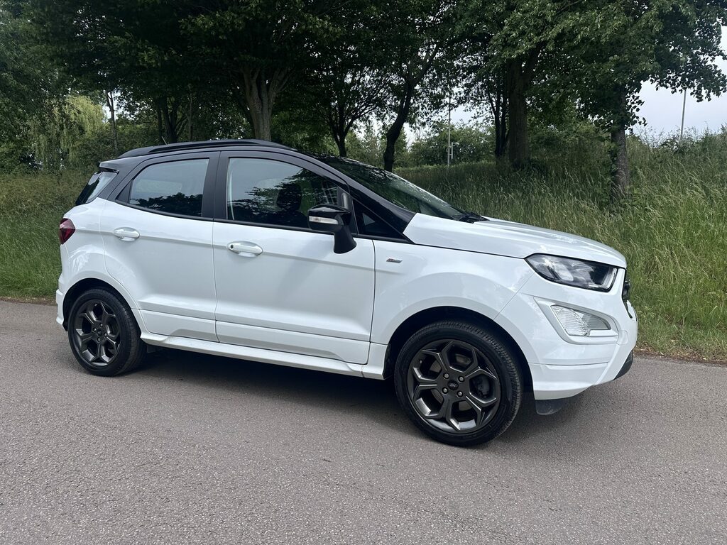 Ford Ecosport 1 0T Ecoboost St Line Euro 6 2019 White 3 White #2