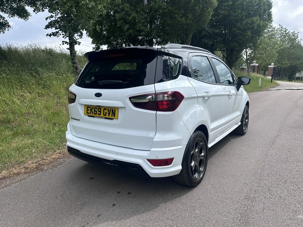 Ford Ecosport 1 0T Ecoboost St Line Euro 6 2019 White 3 White #5