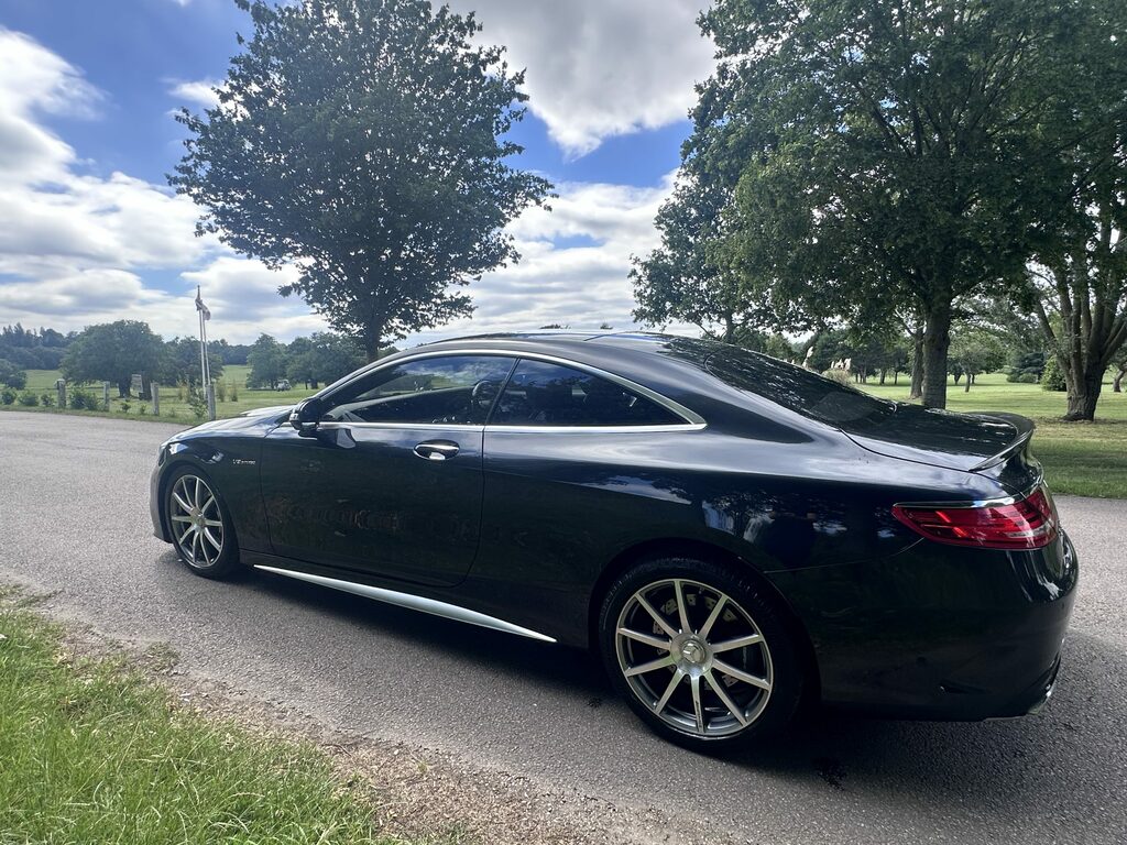 Mercedes-Benz S Class Saloon Blue #8