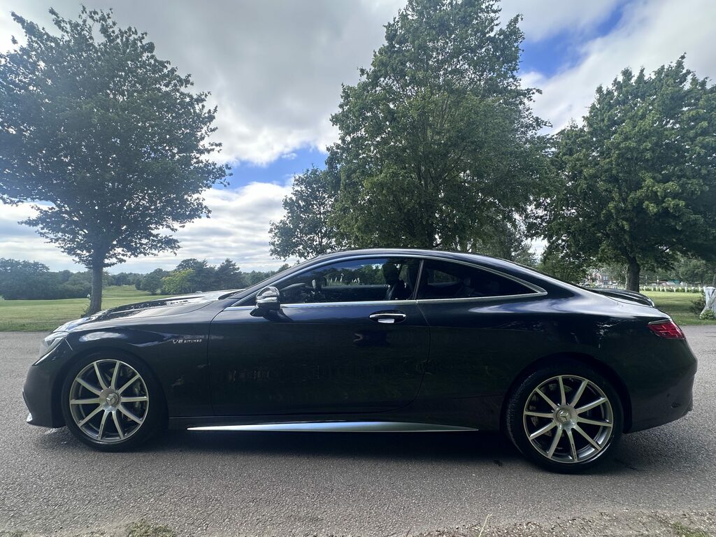 Mercedes-Benz S Class Saloon Blue #9