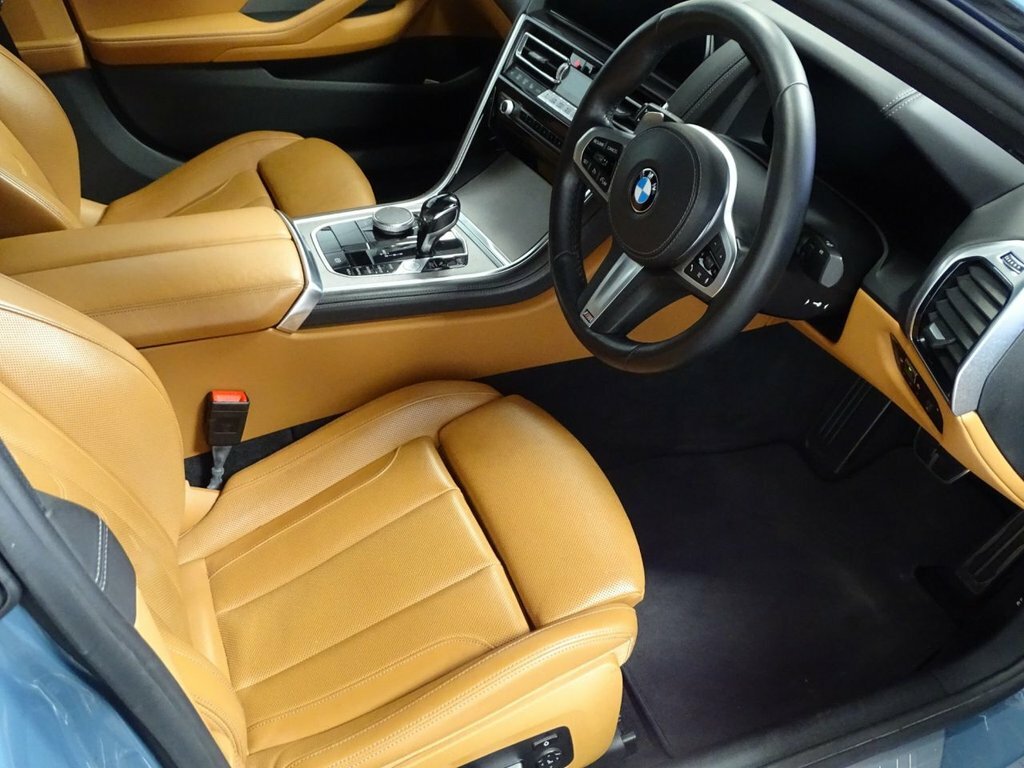 BMW 8 Series 3L 840I M Sport Blue #4