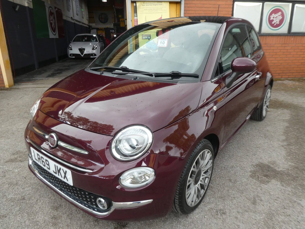 Fiat 500 1.2 Star Start Stop Hatchback 69 2 Red