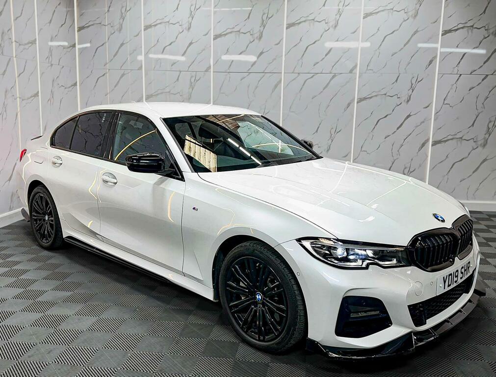 BMW 3 Series M Sport White #6