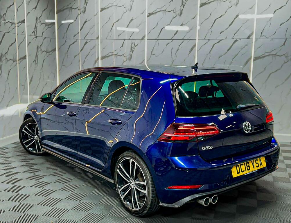 Volkswagen Golf Gtd Blue #2