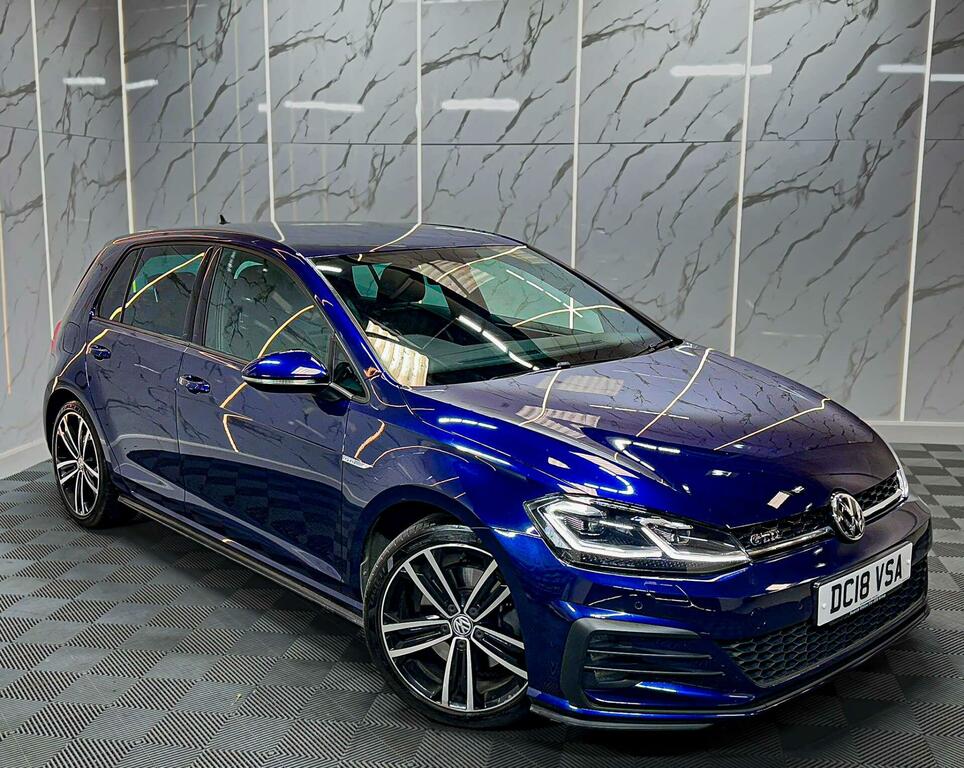 Volkswagen Golf Gtd Blue