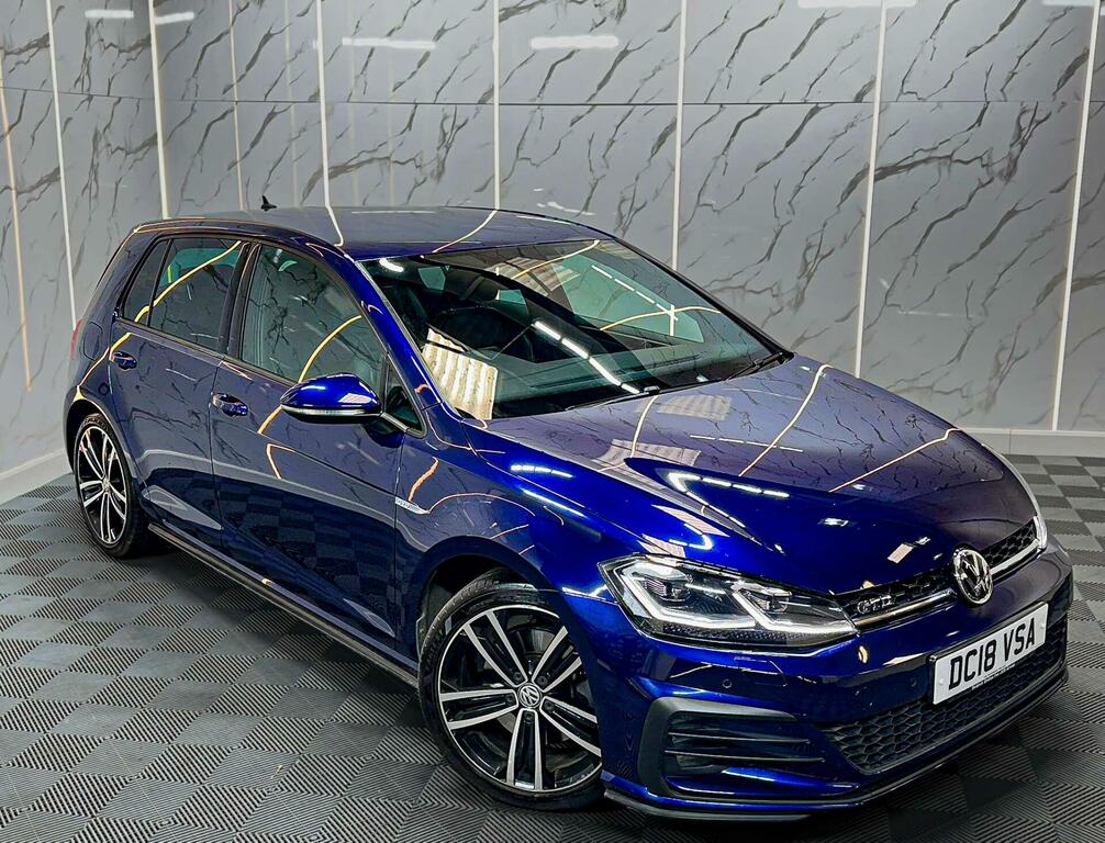 Volkswagen Golf Gtd Blue #5