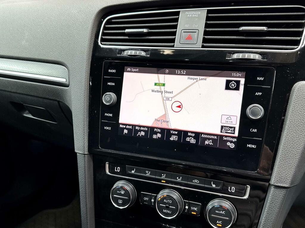Volkswagen Golf Se Navigation Tsi Evo White #35