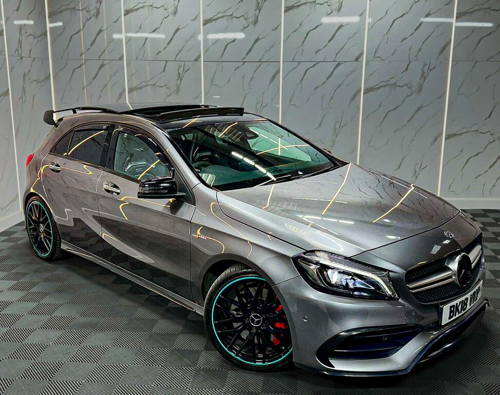 Mercedes-Benz A Class 2.0 A45 Amg Premium Spds Dct 4Matic Euro 6 Ss BK18VKP Grey #4