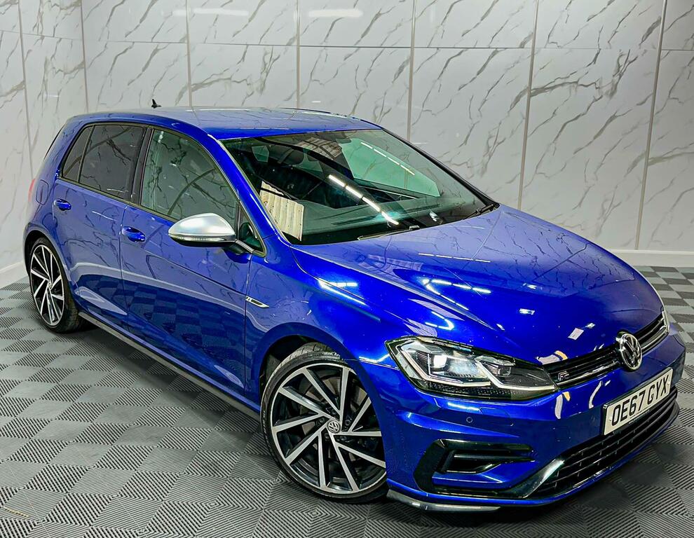 Volkswagen Golf R Blue #6