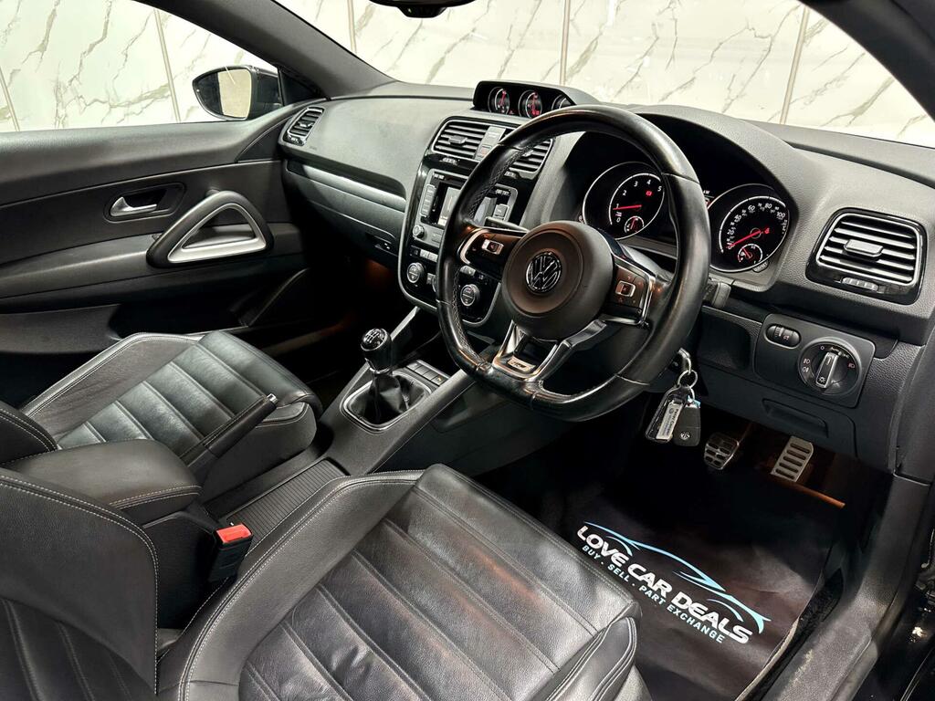 Volkswagen Scirocco R-line Black #3