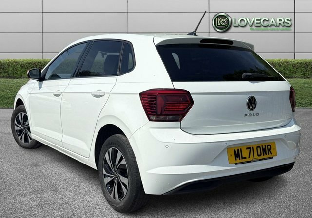 Volkswagen Polo 1.0 Evo Match Hatchback Euro 6 ML71OWR White #2